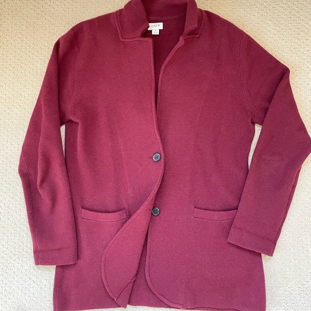 JCrew Sweater Blazer